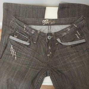 Perfect/Unique MissMe Jeans, mildly distressed